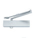 Arrone AR9500SD silver door closer mounted on commercial steel door